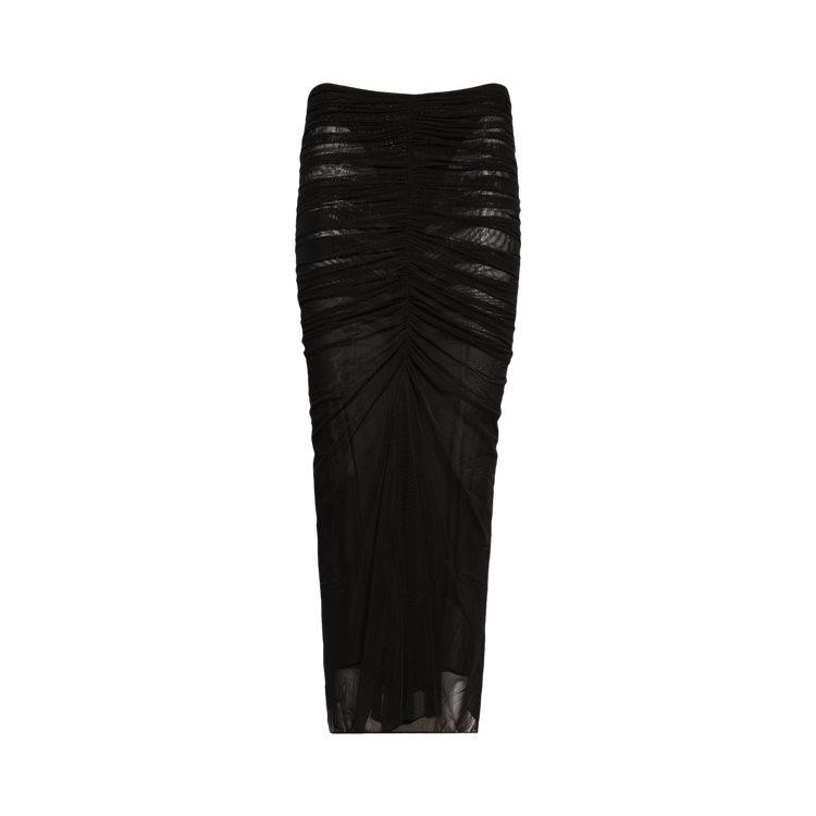 Mugler Midi Skirt "Black"