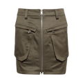 Mugler Cargo Skirt "Khaki"