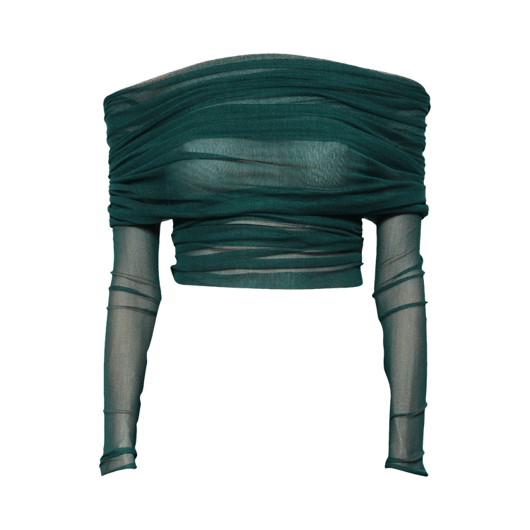 Christopher Esber Veiled Top "Evergreen"