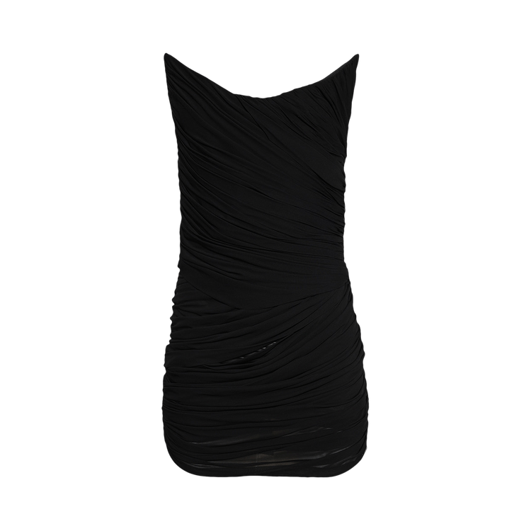 Mugler Mini Dress "Black"