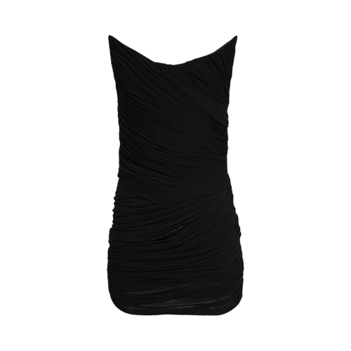 Mugler Mini Dress "Black"