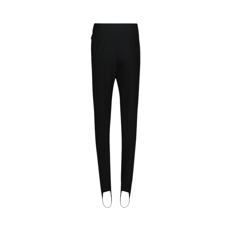 Mugler Footrest Leggings "Black"