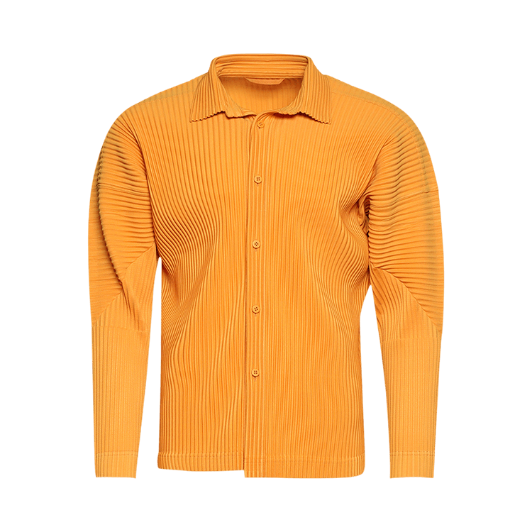 Homme Plissé Issey Miyake Shirt "Orpiment Orange"