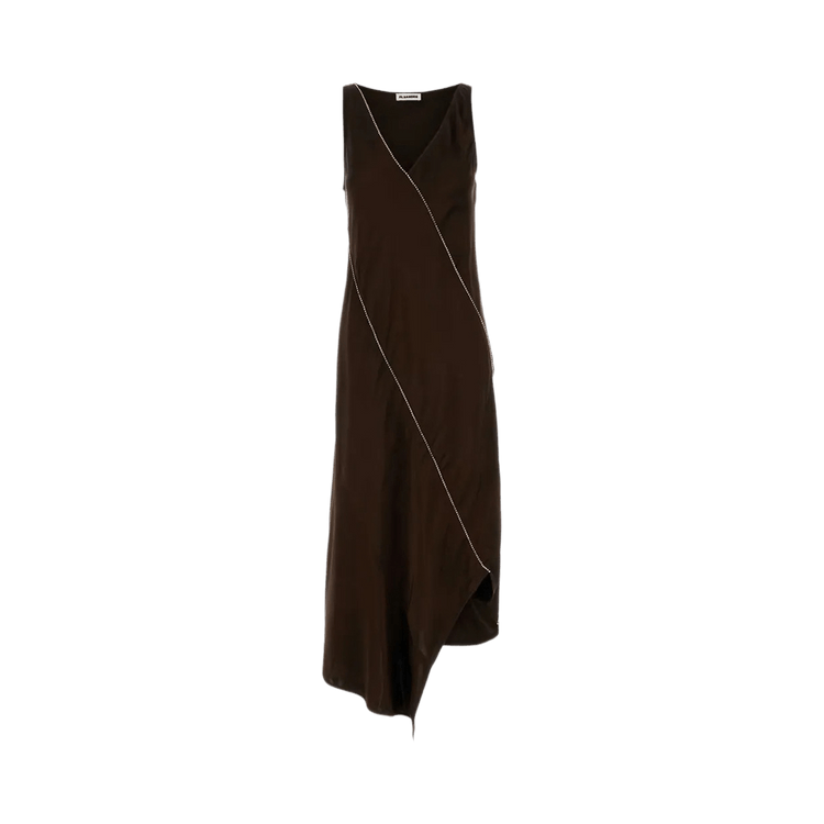 Jil Sander Dress W Chain "Plum"