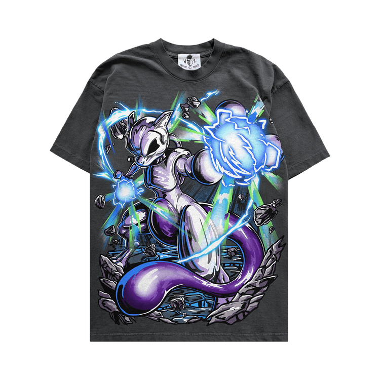 Warren Lotas Psychic Cat T-Shirt "Vintage Black"