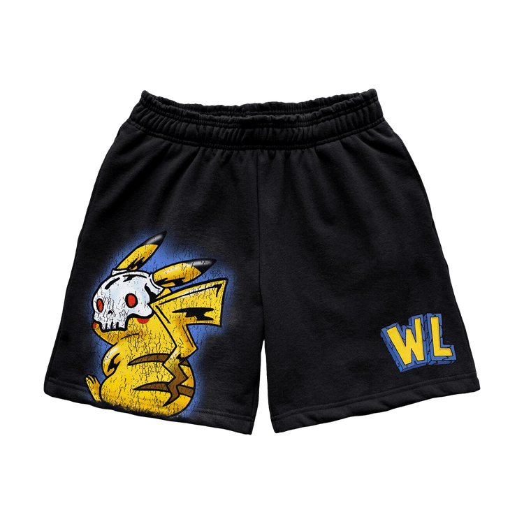 Warren Lotas Electric Mouse Shorts "Black"