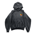 Warren Lotas Psychic Cat Hoodie "Vintage Black"