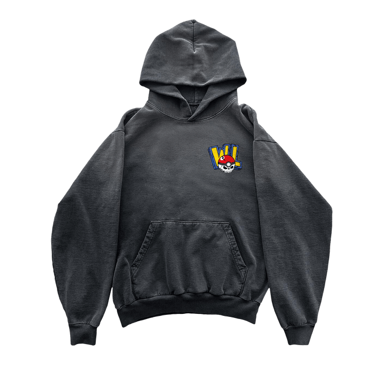 Warren Lotas Psychic Cat Hoodie "Vintage Black"