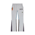 Gallery Dept. Logo Painted Sweatpant Flares "Light Heather Grey/Navy/Black"