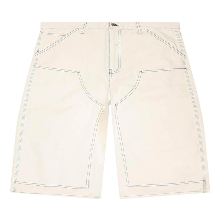 Awake NY Double Knee Jort "Cream"