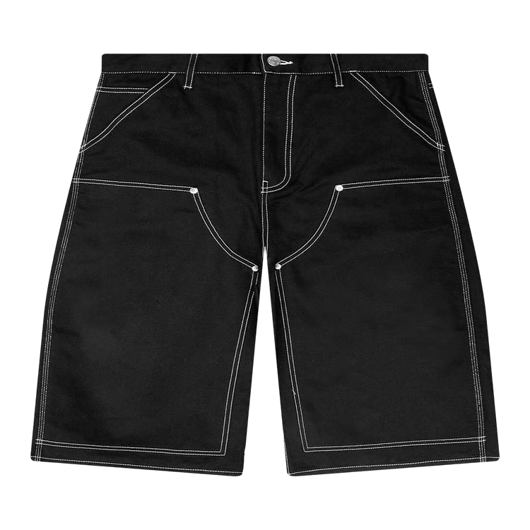 Awake NY Double Knee Jort "Black"