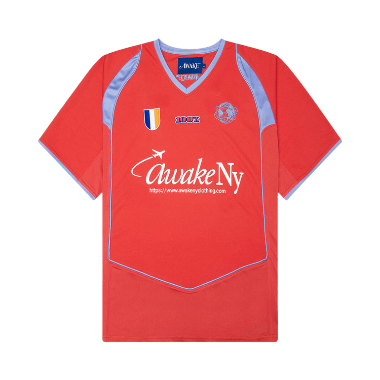 Awake NY Unisphere Warm Up Jersey "Burgundy"