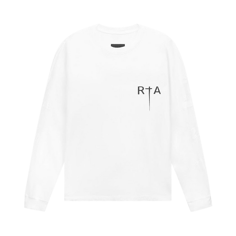 RtA Greatest Hits Long-Sleeve Tee "White"
