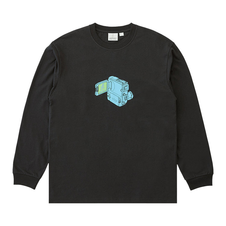 Gramicci Camcorder Long-Sleeve Tee "Vintage Black"