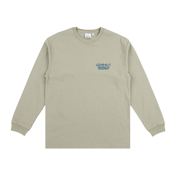 Gramicci Knit Napping Climber Long-Sleeve Tee "Smoky Sand"