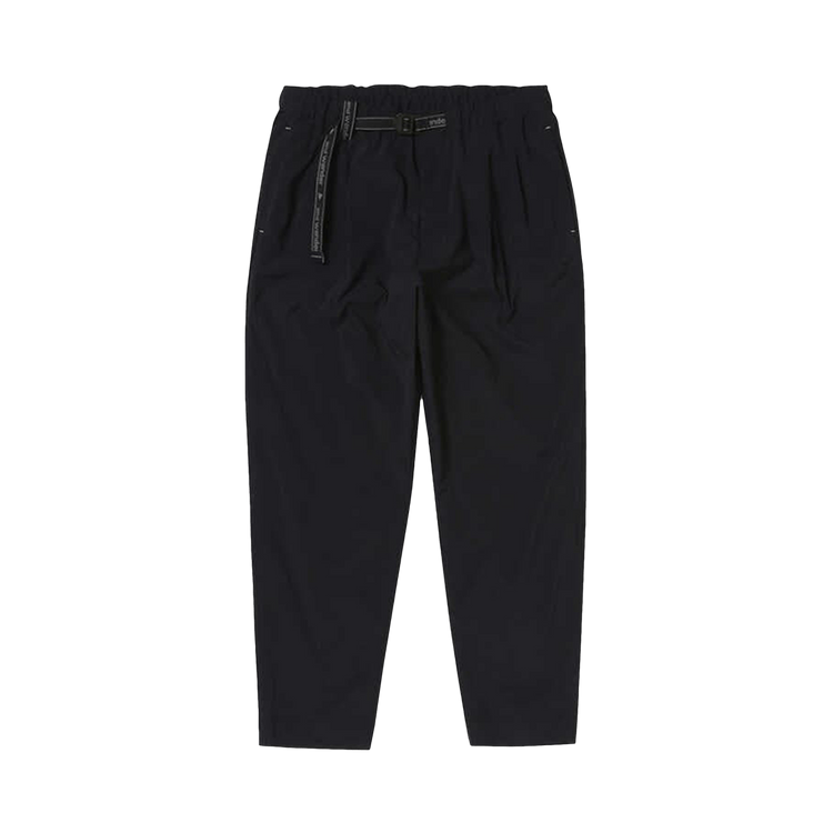 And Wander UV Cut Stretch Pants "Black"