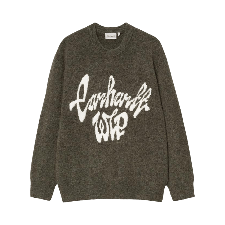 Carhartt WIP Chedda Sweater "Opuntia/Natural"
