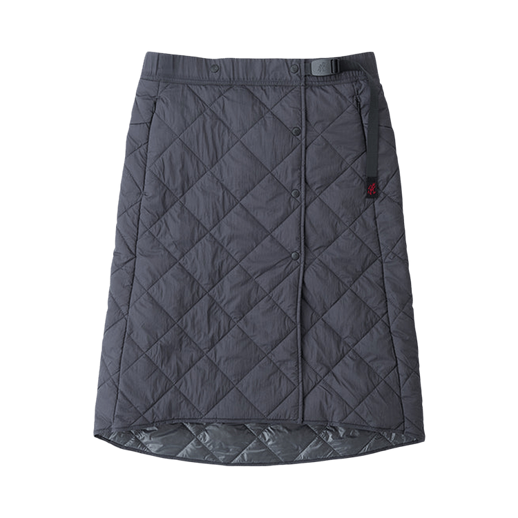 Gramicci Thermal Insulation Quilted Skirt "Black"