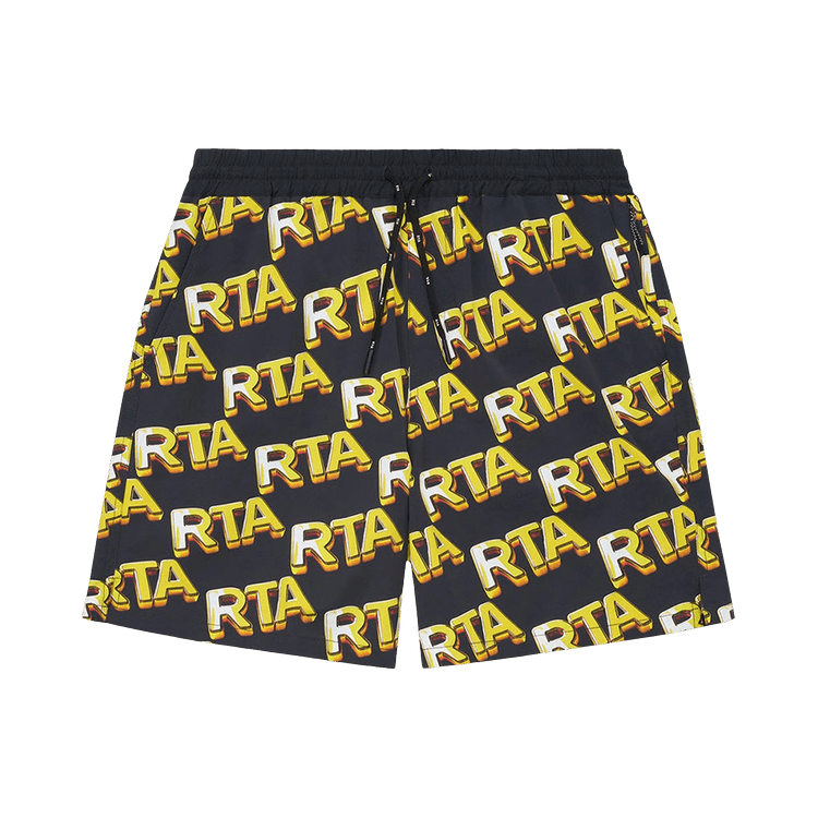 RtA Matt Swim Trunk "Black Bullion"