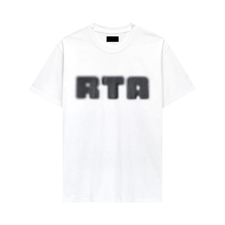 RtA Colin Oversized Short-Sleeve Tee "White Radio House"