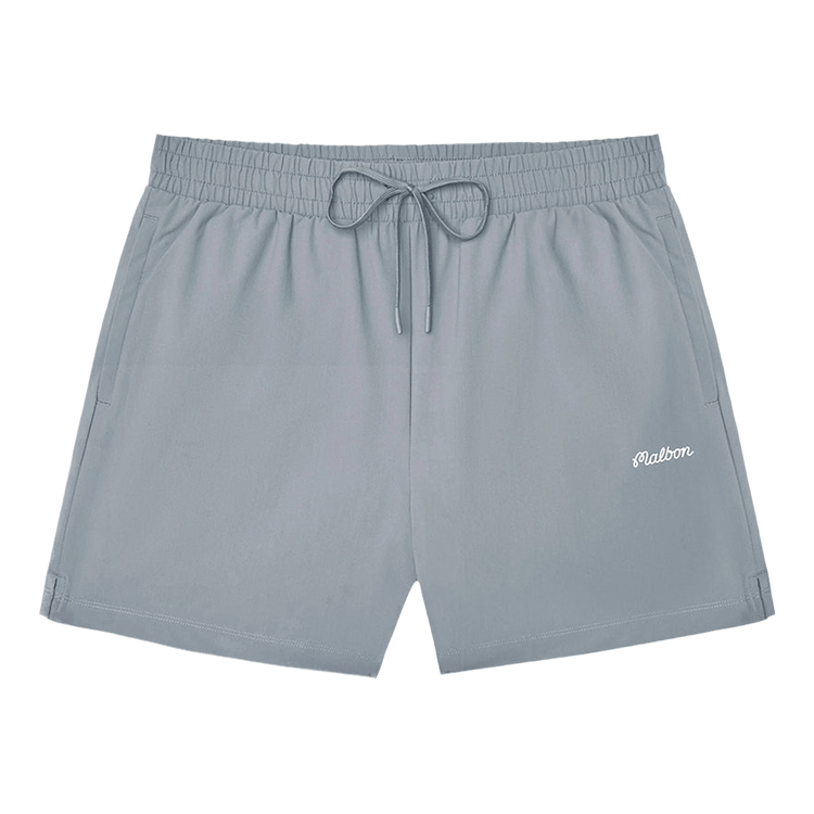 Malbon Performance Poly Tech Short "Steel"