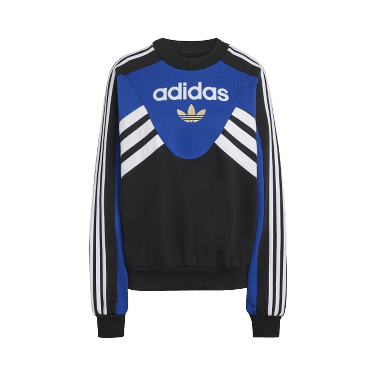 Adidas Cutline Crew Sweatshirt "Royal Blue/Black"