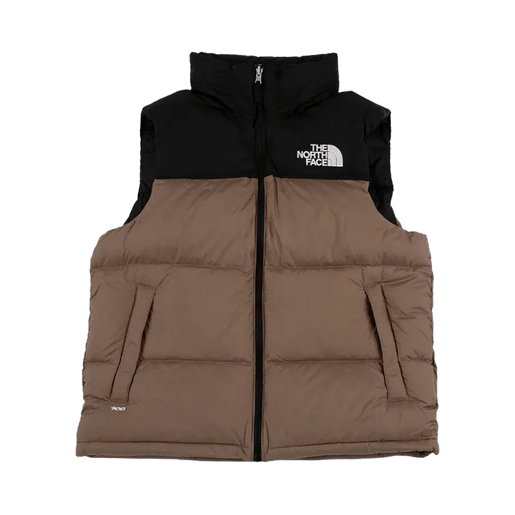 The North Face 1996 Retro Nuptse Vest "Mocha Brown/TNF Black"