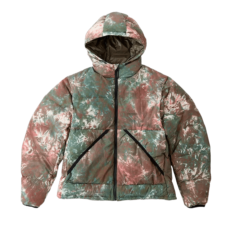 Gramicci Down Puffer Hooded Jacket "Tie Dye"