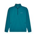 Malbon Performance Quarter Zip Shell Pullover "Azurra"
