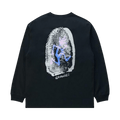 Gramicci Thumbprint Long-Sleeve Tee "Vintage Black"