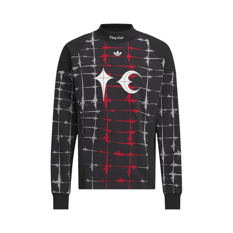 Adidas x Thug Club Goalie Long-Sleeve Tee "Black"