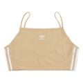 Adidas 3-Stripe Bra Top "Magic Beige"