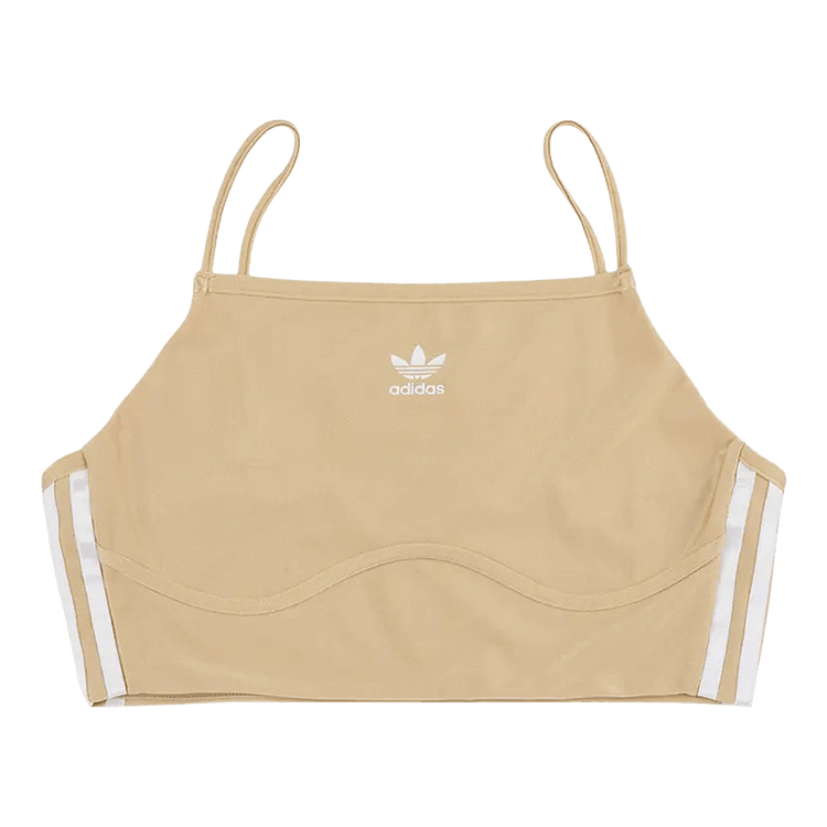 Adidas 3-Stripe Bra Top "Magic Beige"