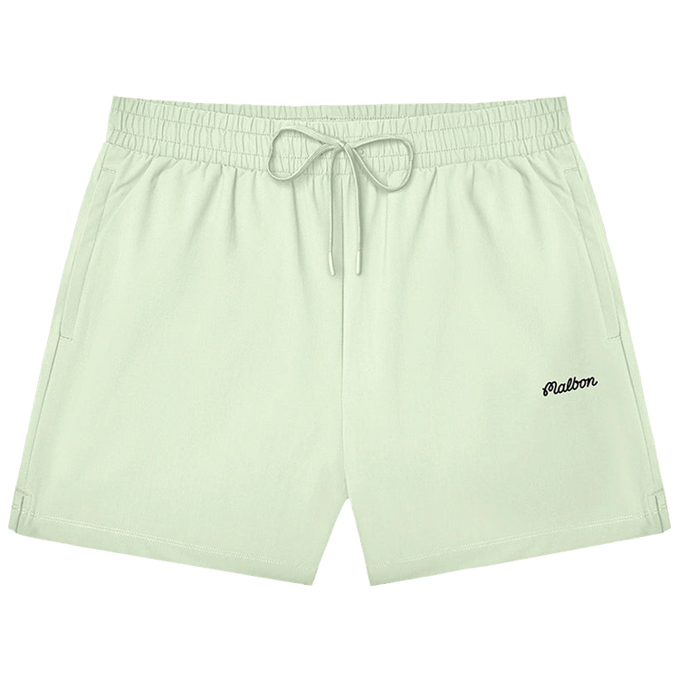 Malbon Performance Poly Tech Short "Aloe"
