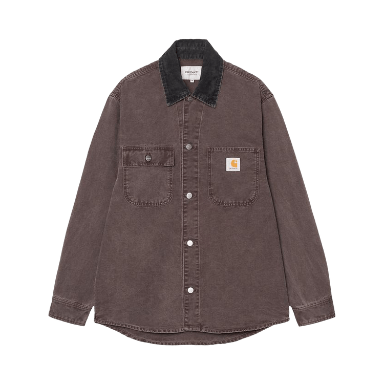 Carhartt WIP Mitch Shirt Jacket "Palisander/Black (Dusky Canvas)"