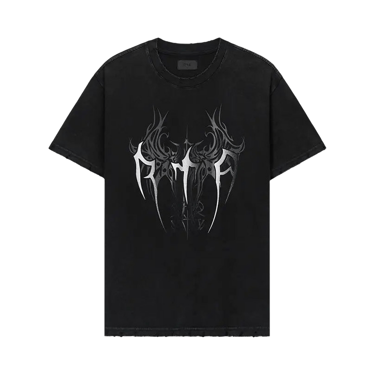 RtA Colin Oversized Short-Sleeve Tee "Black Cyber Sigilism"