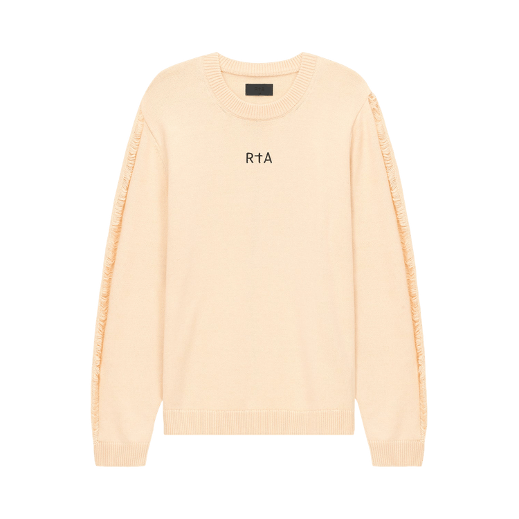 RtA Ethan Sweater "Raw Sand Cross"