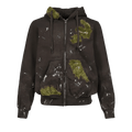 Doublet Moss Grown Embroidery Hoodie "Brown"