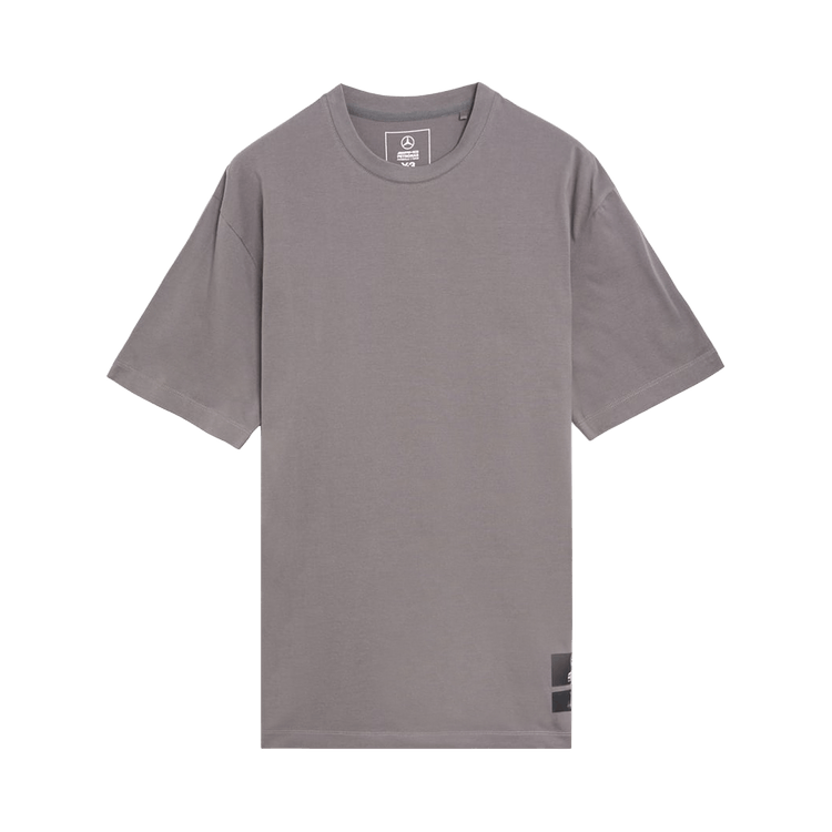 Y-3 x Mercedes AMG Petronas F1 Logo Short-Sleeve Tee "Granite"