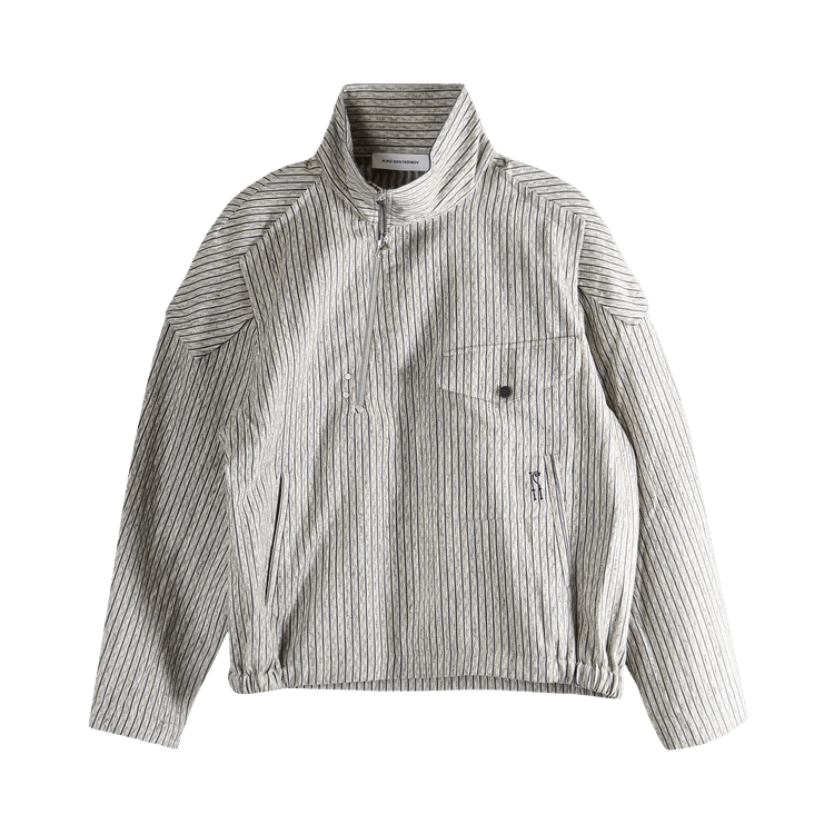 Kiko Kostadinov Farkas Pullover Jacket "Tan/Blue"