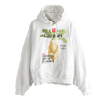 Doublet Farmes Magazine Cover Hoodie "White"