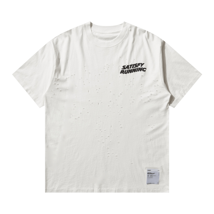 SATISFY Mothtech T-Shirt "Off-White"