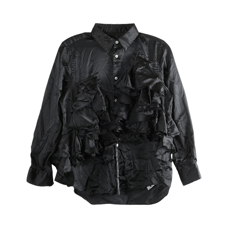Comme des Garçons Layered Ruffled Blouse "Black"