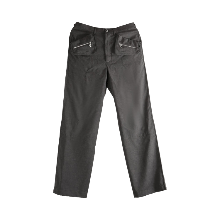 Kiko Kostadinov Melange Wool Komlo Trouser "Umber Brown"