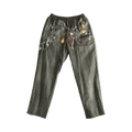 Doublet Embroidered Chain Track Pants "Charcoal"
