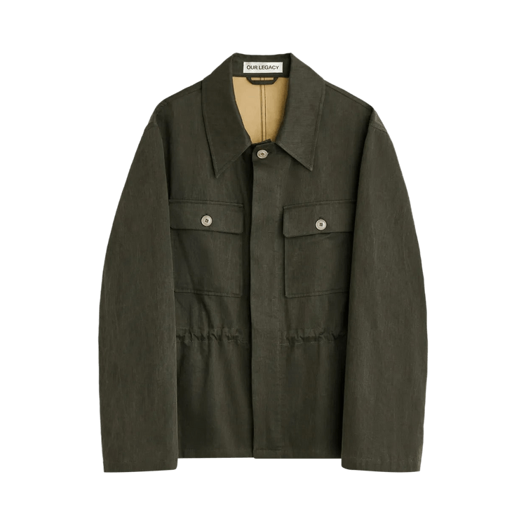 Our Legacy Unity Jacket "Antique Mudd Coated Sateen"