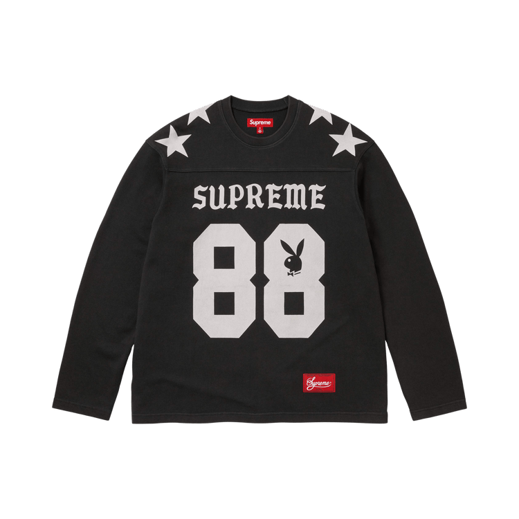 Supreme x Playboy Long-Sleeve Top "Black"