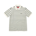 Supreme Washed Stripe Polo "White"
