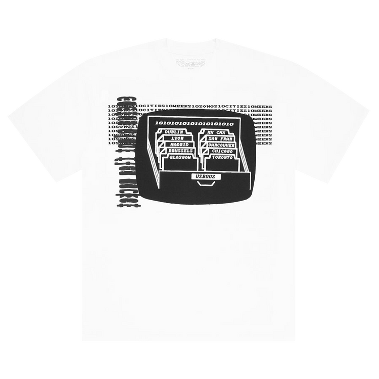Cactus Plant Flea Market x Fred Again.. OG Tee "White"