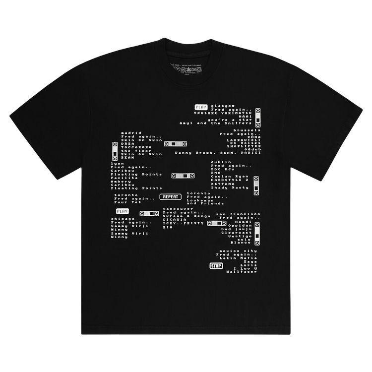 Cactus Plant Flea Market x Fred Again.. Play Tee "Black"
